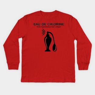 Eau de Chlorine Kids Long Sleeve T-Shirt